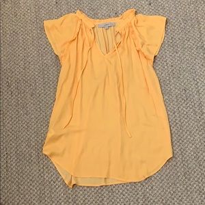 LOFT Yellow Blouse